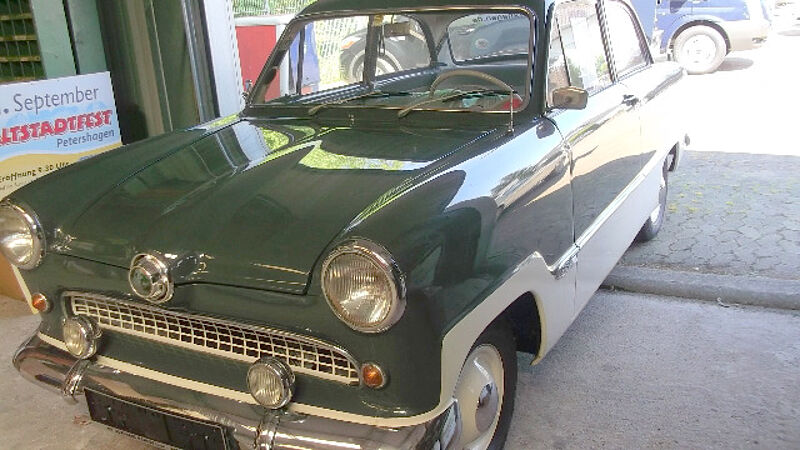 Ford Verkauft : Taunus 12M G 13 AL Weltkugel / Faltdach / AHK