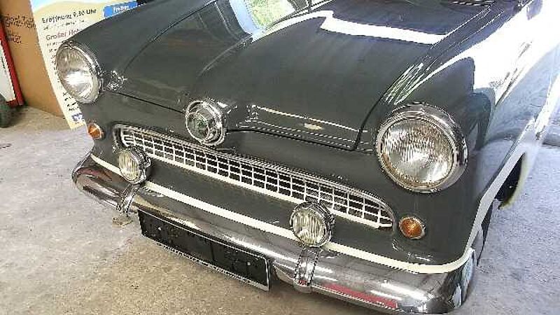 Ford Verkauft : Taunus 12M G 13 AL Weltkugel / Faltdach / AHK