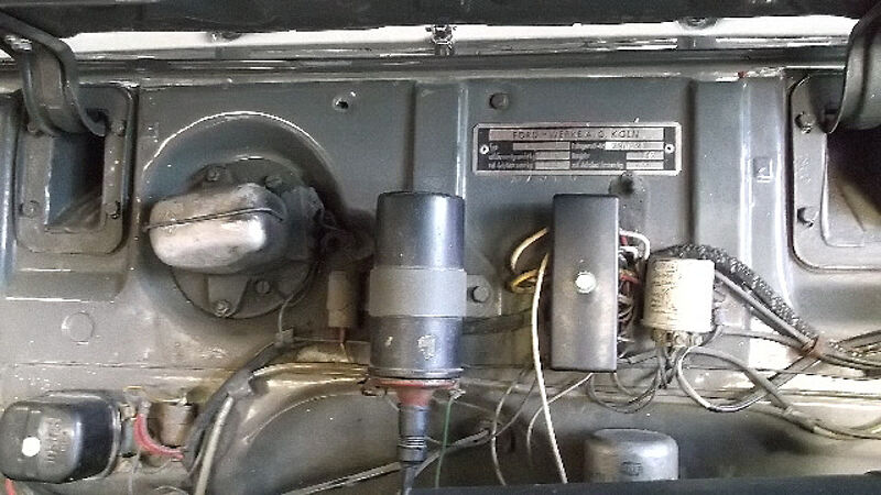 Ford Verkauft : Taunus 12M G 13 AL Weltkugel / Faltdach / AHK