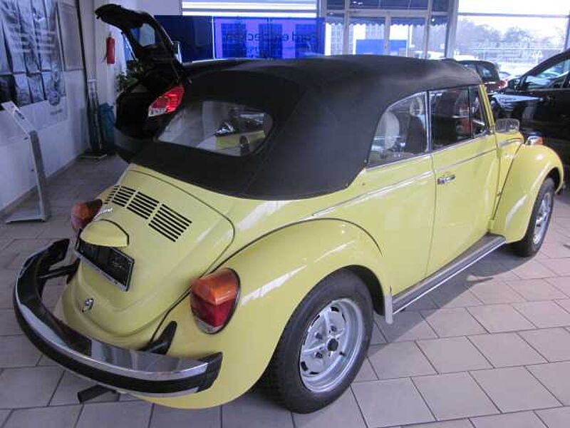 Volkswagen Verkauft : Käfer 1303 Cabrio 1979 limonengelb