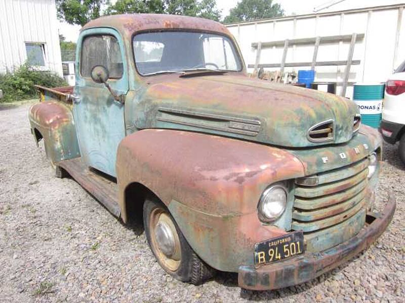Ford Verkauft : F1 Pick up 1950 Black Plate