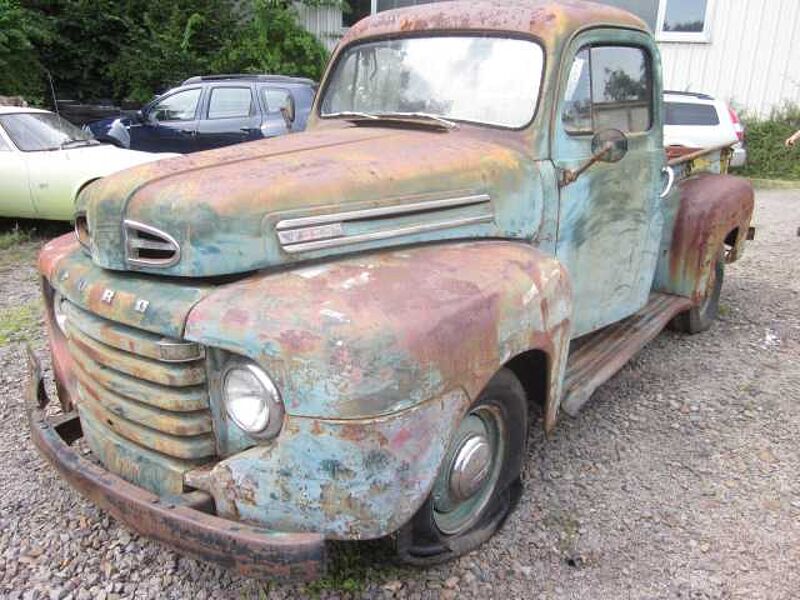 Ford Verkauft : F1 Pick up 1950 Black Plate