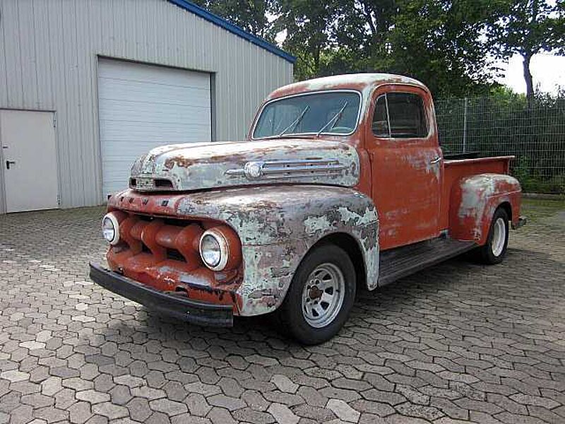 Ford Verkauft : Pickup F1 1952 V8 Flathead  Pick up / Kalifornien / sehr gutes Blech