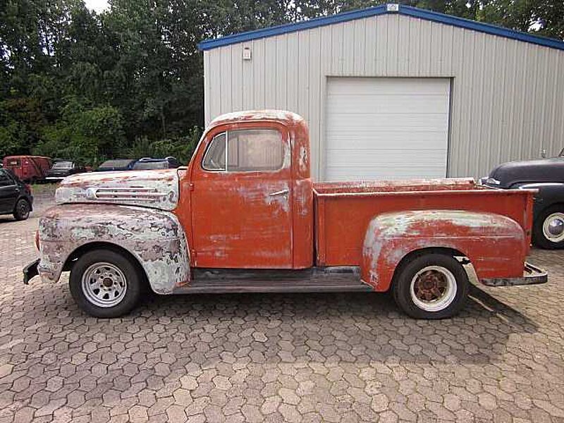 Ford Verkauft : Pickup F1 1952 V8 Flathead  Pick up / Kalifornien / sehr gutes Blech