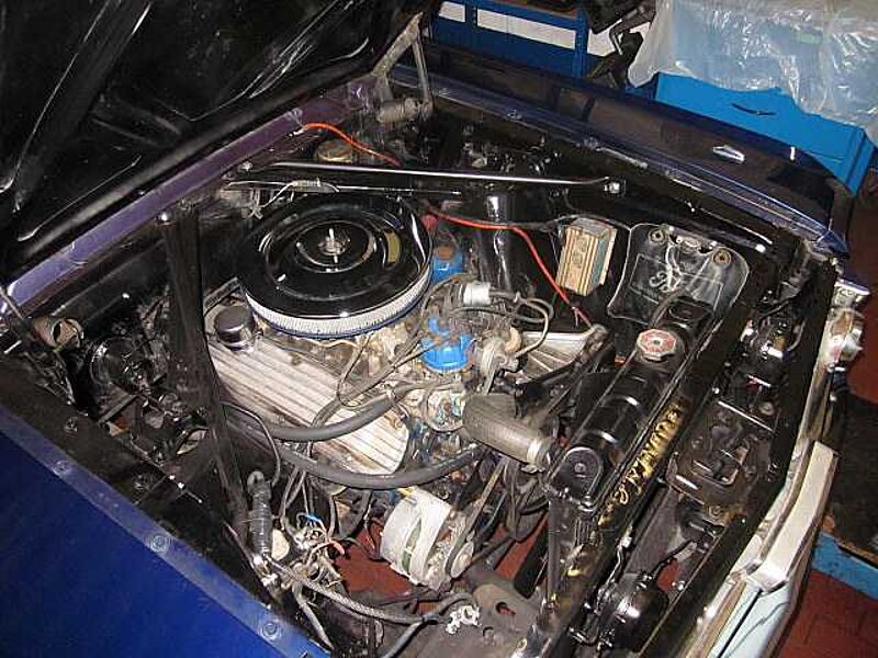 Ford Verkauft : Mustang 1966 V8 Cabrio Automatic / elektr. Verdeck / Black Plate