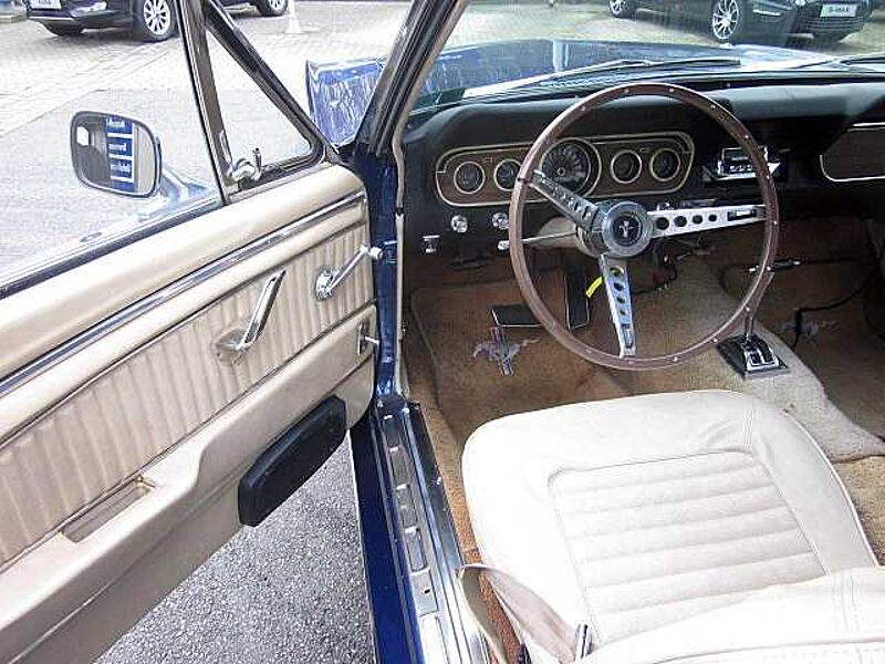 Ford Verkauft : Mustang 1966 V8 Cabrio Automatic / elektr. Verdeck / Black Plate