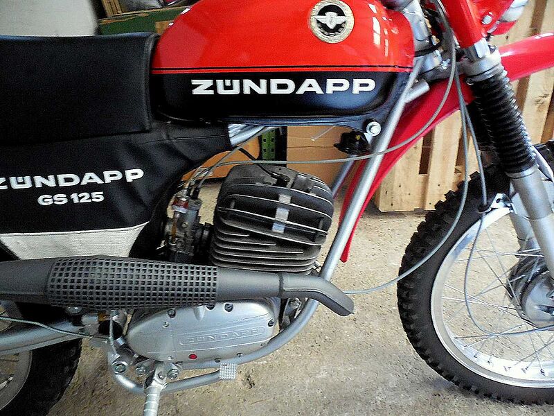 Verkauft: Zündapp GS 125 Motocross