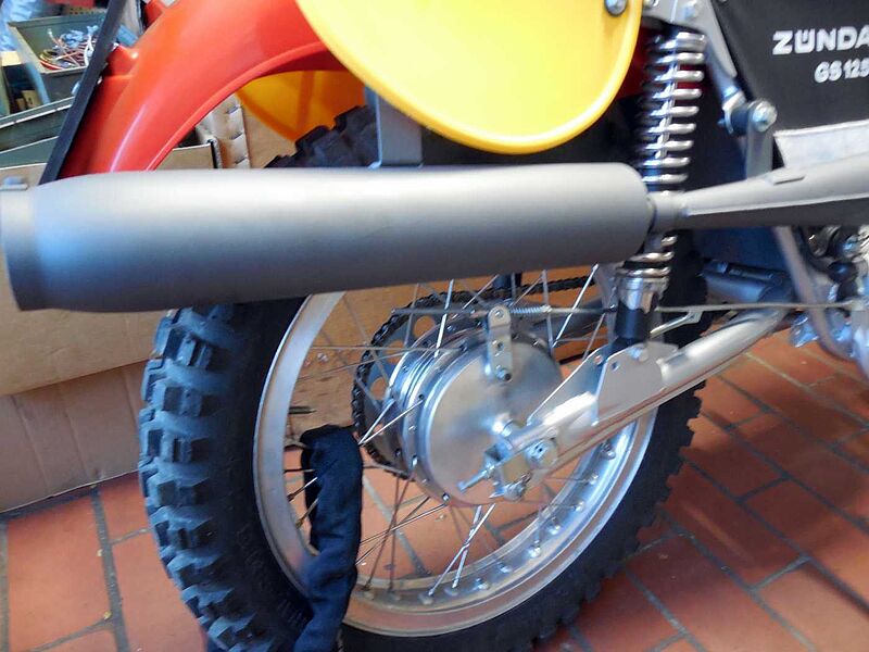 Verkauft: Zündapp GS 125 Motocross