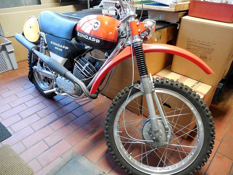 Verkauft: Zündapp GS 125 Motocross