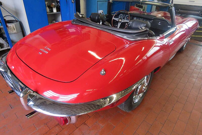 Jaguar Verkauft : E-Typ Roadster XKE 4.2 Ltr. Serie 2