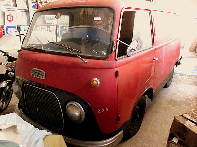 Ford Verkauft : Taunus Transit 1956 FK 1000 Kasten/AHK/ Winker