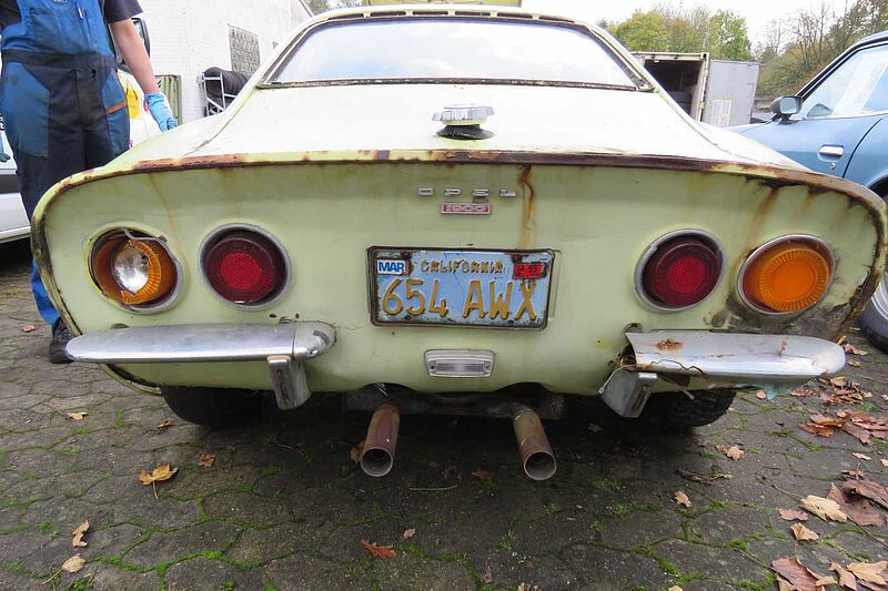 Opel Verkauft : GT 1970 aus Kalifornien