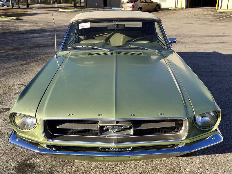 Ford Verkauft : Mustang Cabrio 1967/ 4.7-V8 Automatic/elektr. Dach