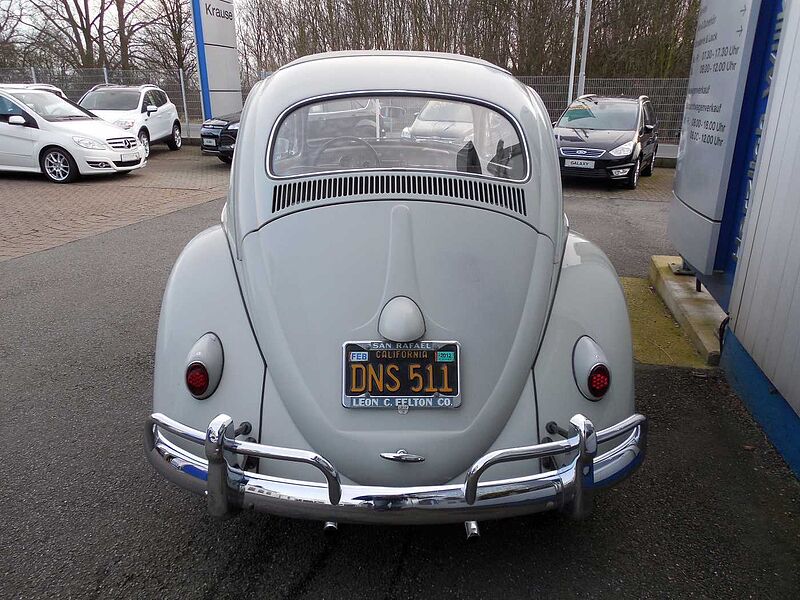 Volkswagen Verkauft : Käfer 1960 Faltdach / 1. Hdn. / Black Plate