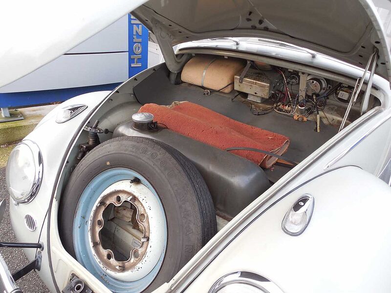 Volkswagen Verkauft : Käfer 1960 Faltdach / 1. Hdn. / Black Plate