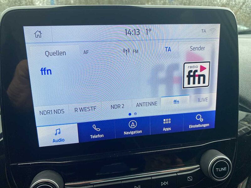 Ford Fiesta Cool&Connect  Navi Wipa